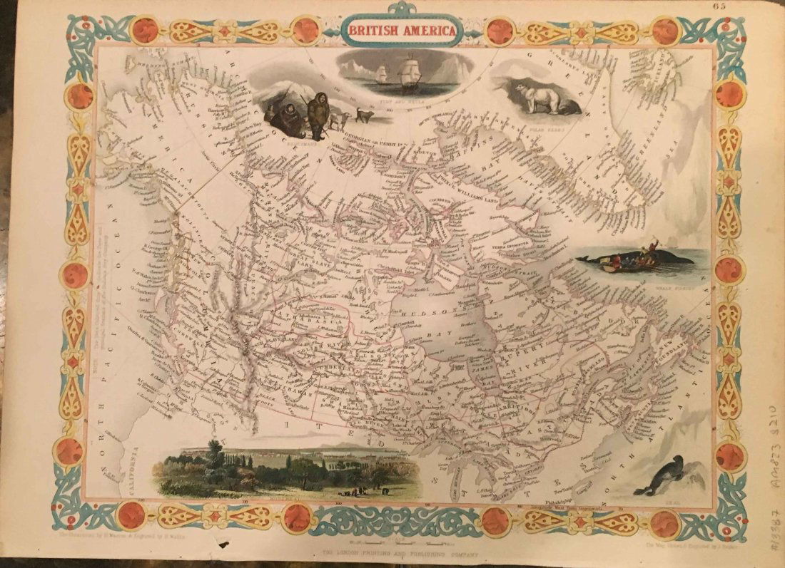 British America, London Printing Co. 19th C (1 of 1)