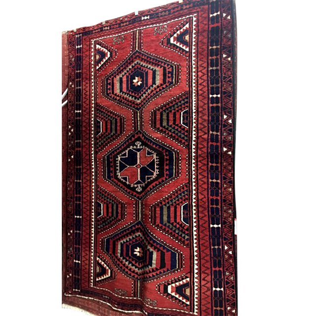 No Reserve Original Hand-made Persian Area Rug 5.6x8.2 (1 of 5)