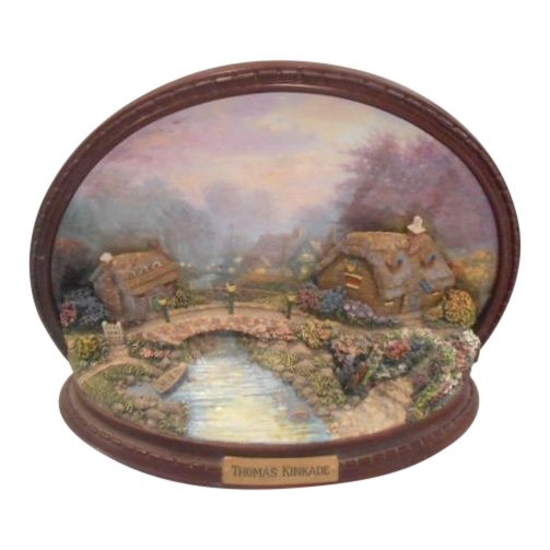 Thomas Kinkade's Lamplight Bridge, 2000 (1 of 3)