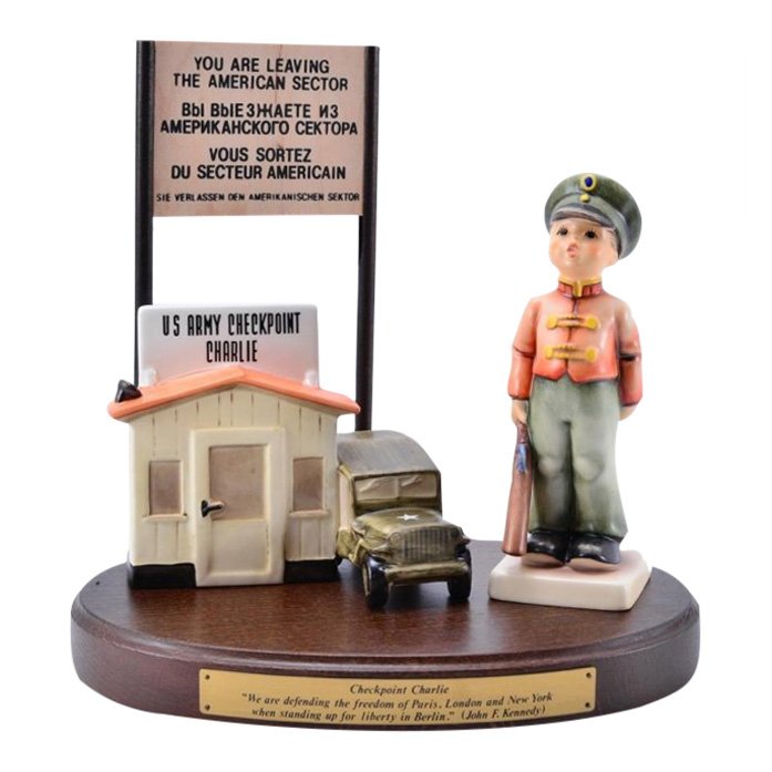Hummel Figurine: Checkpoint Charlie Soldier Boy (1 of 5)