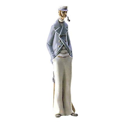 Lladro Figurine: Sea Captain: Figurine: Sea Captain Maker: Lladro Sculptor: Salvador Furio Reference #: 4621 Origin: Spain Issue Year: 1969 Retirement Year: 1993 Size: 14.5 tall Lladro is a Spanish company based in Tavernes Blanqu