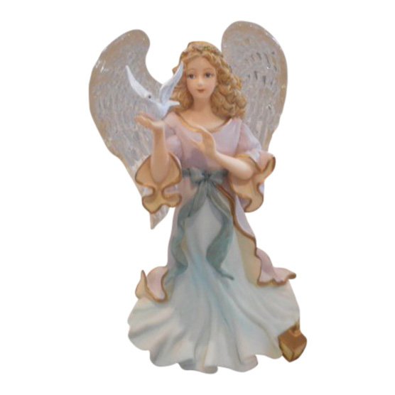 Thomas Kinkade's Angel of Peace, 2004: Thomas Kinkade's Angels of Inspiration Collection Figurine: Angel of Peace Artist: Thomas Kinkade Maker: Hamilton Collection Year: 2004 Thomas Kinkade was an American painter of popular realistic, pas