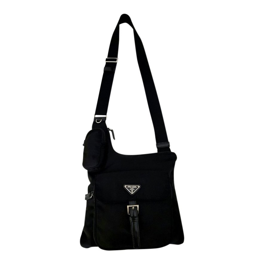 Prada Black Nylon Unisex Travel Crossbody Bag (1 of 6)