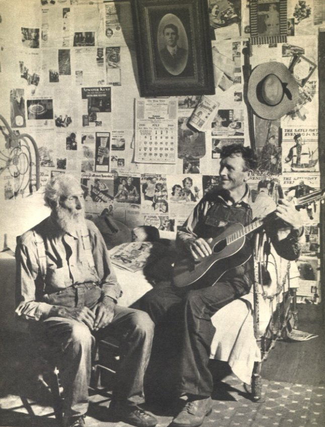 Margaret Bourke-White: Marshall, Arkansas: Gravure Title: Marshall, Arkansas Artist: Margaret Bourke-White Medium: Sheet-fed Gravure Date: 1937 Printer: Art Color Printing Co., New Jersey Size: 7 x 9 inches Margaret Bourke-White (1904-1971) wa