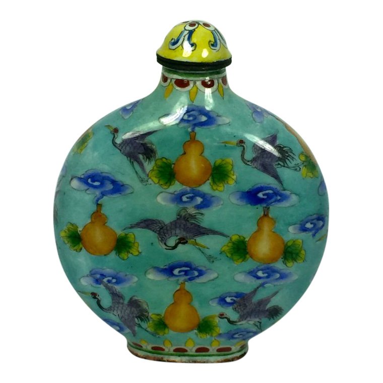 Three Enameled Snuff Bottles (1 of 10)