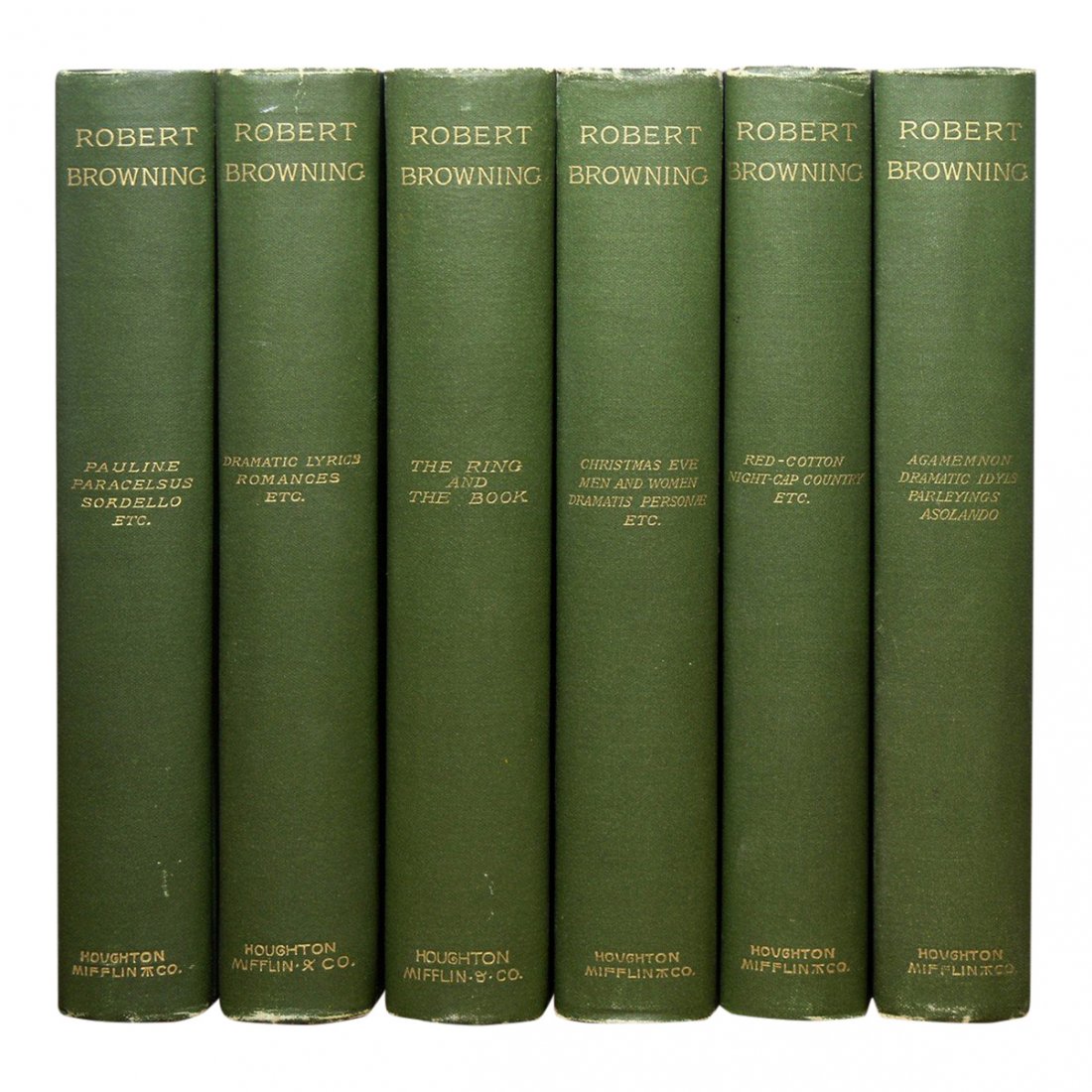 The Poetic and Dramatic Works of Robert Browning 6 Vols (1 of 5)