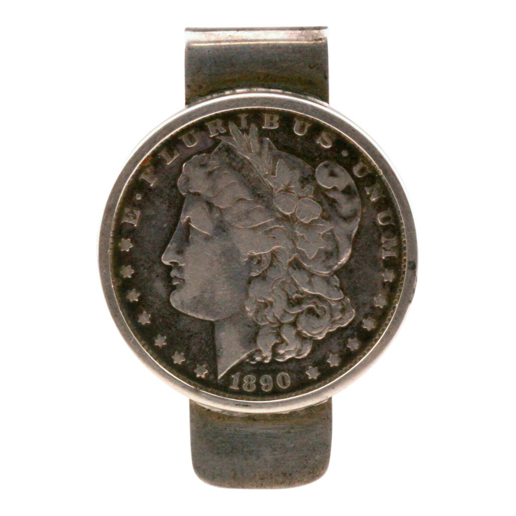 Tiffany & Co Sterling Silver Dollar Money Clip (1 of 3)