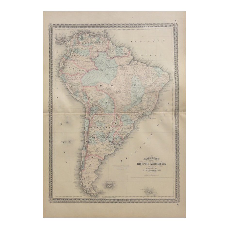 South America by Johnson 1868 (1 of 9)