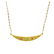 Gem-Set Crescent Necklace