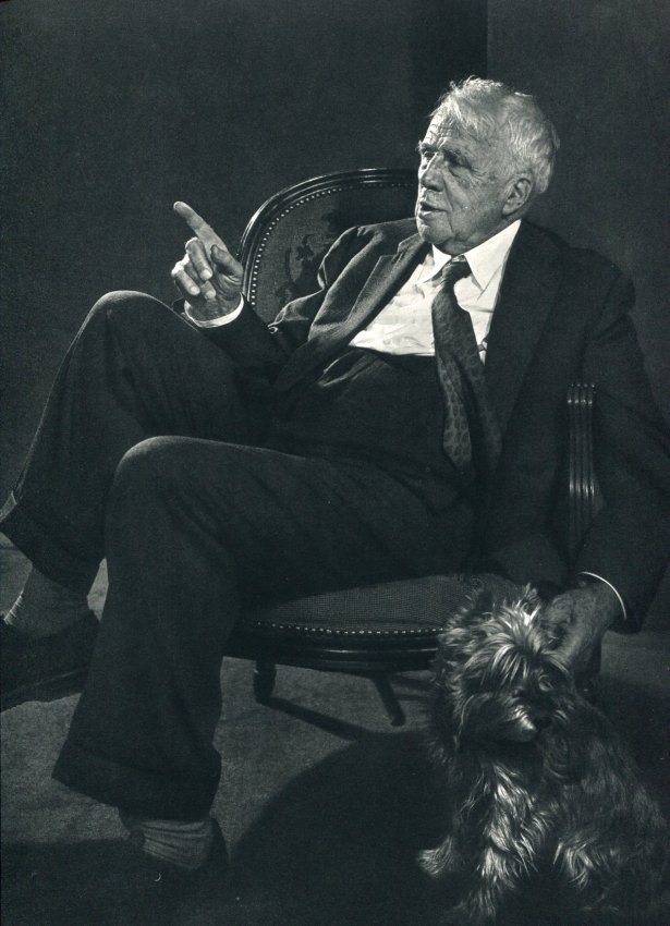 Yousuf Karsh: Robert Frost: Title: Robert Frost Artist: Yousuf Karsh Date: 1967 Printer: Enschede Haarlem, Netherlands Medium: Vintage Sheet-fed Gravure Image Size: 10 x 12 inches Yousuf Karsh was an Armenian-Canadian photograph