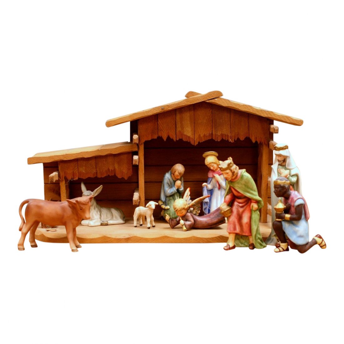 Hummel Manger Figurine Scene, 10 Piece Set (1 of 6)