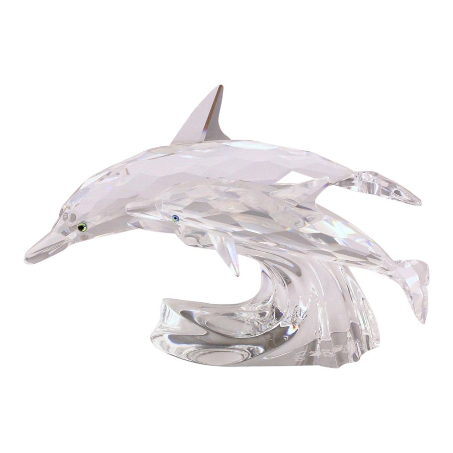 Swarovski Dolphins Crystal Figurine (1 of 5)