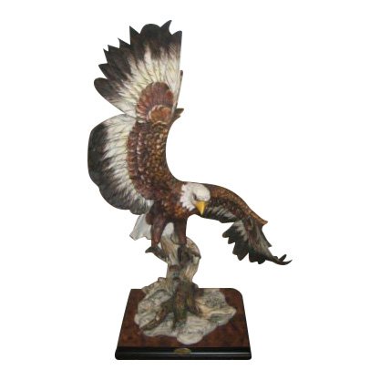 Giuseppe Large Eagle Figurine Flying Armani nwA74af