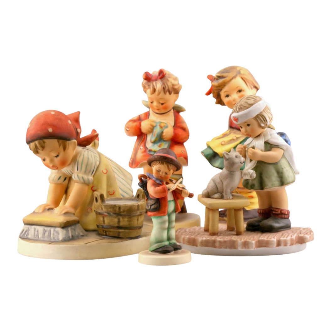 Lot of 5 Hummel & Goebel Figurines (1 of 3)