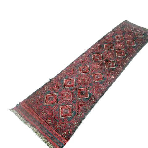 Handmade Semi-Antique Persian Balouch Runner 1.10x5.8 (1 of 5)