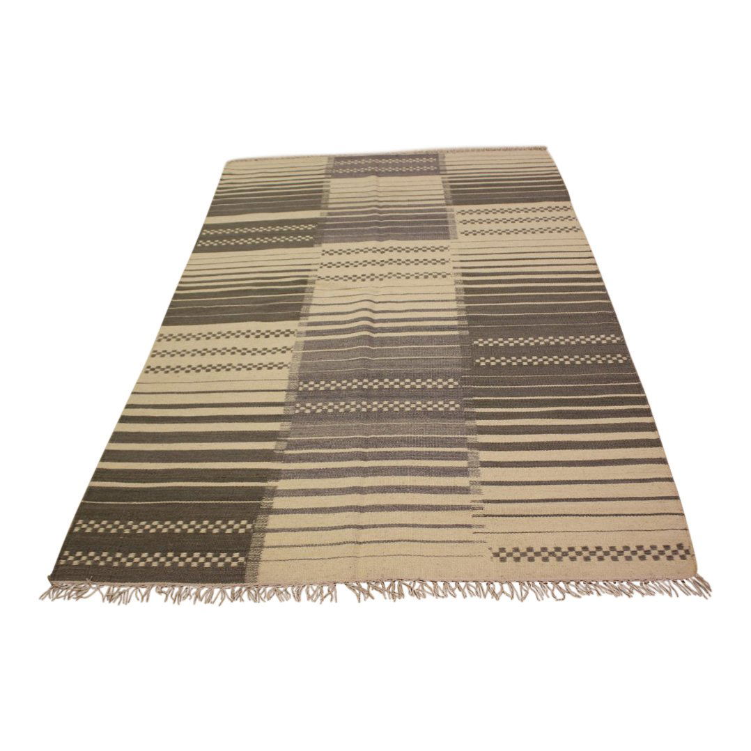 Handmade Flat Weave Kilim Area Rug 5.3x7 (1 of 4)