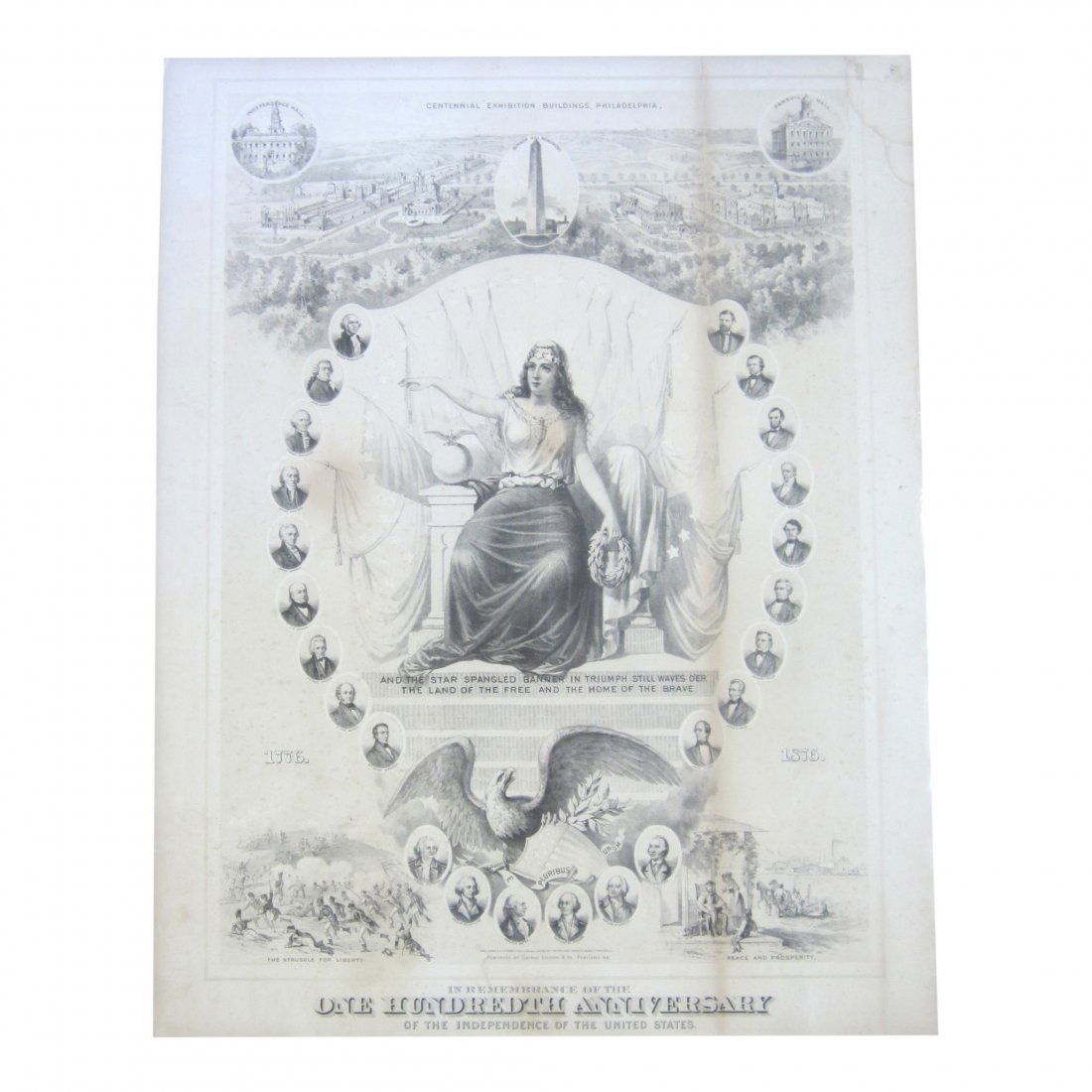 1876 Philadelphia Centennial Exhibition Poster (1 of 4)