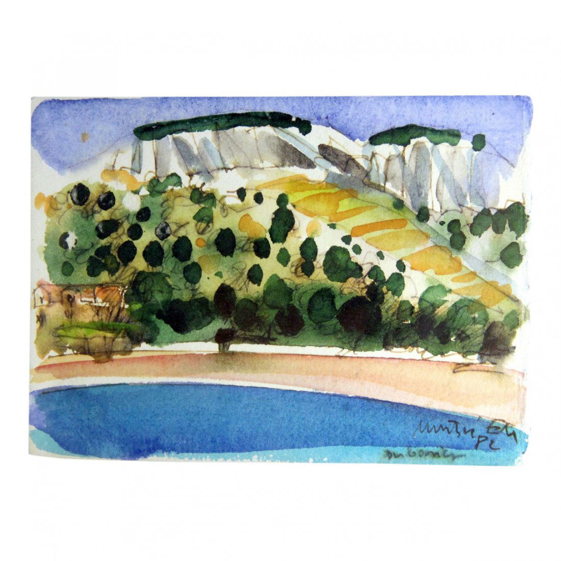 Edo Murtic: Landscape, 1982 (1 of 4)