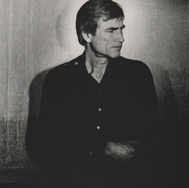 Mapplethorpe: Sam Wagstaff, 1978: Title: Sam Wagstaff, 1978 Artist: Mapplethorpe Medium: Sheet-fed Copperplate Gravure Date: 1985 Origin: Japan Image Size: 10 x 10 inches Robert Mapplethorpe was an American photographer, known for his