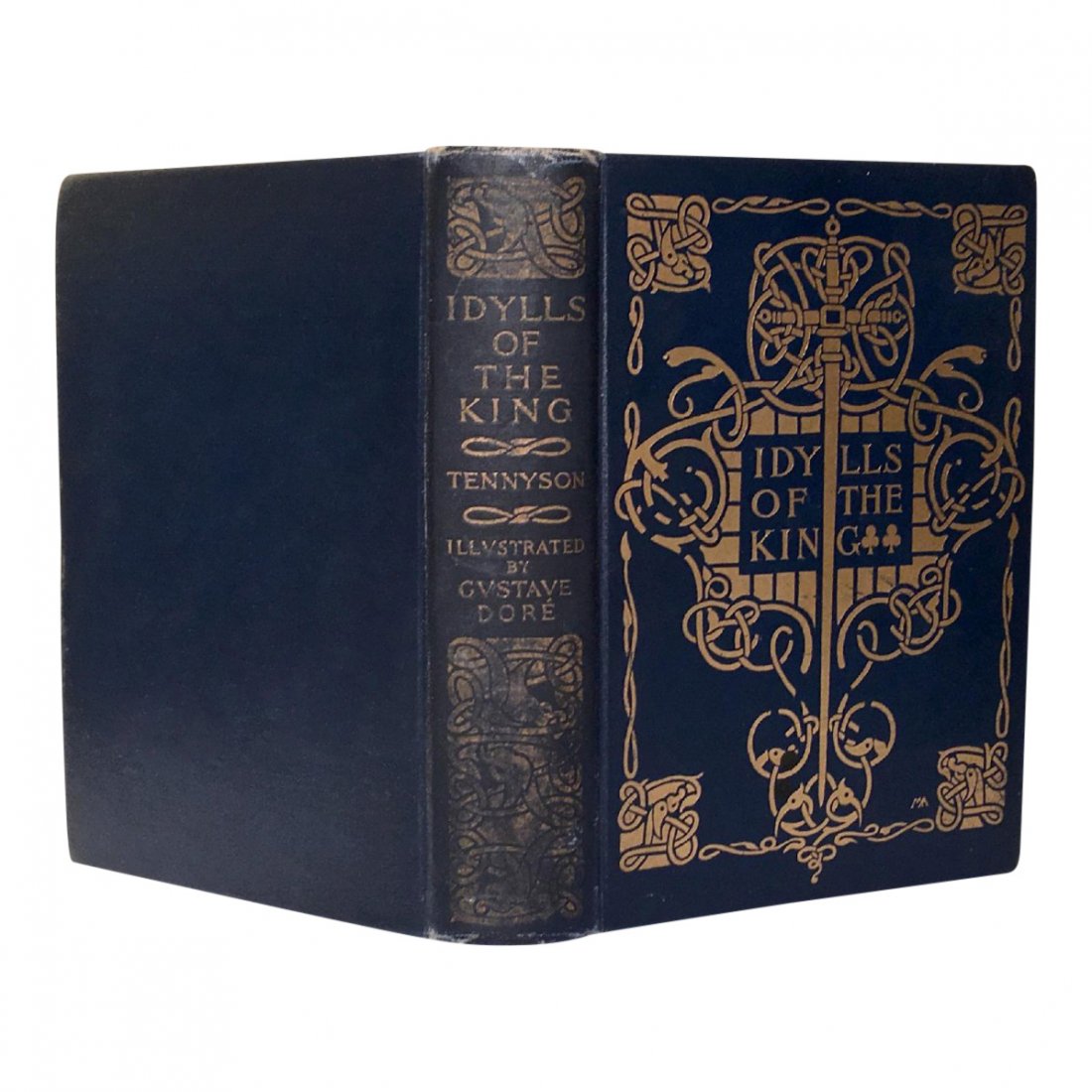 Alfred Tennyson: Idylls of the King: Book Title: Idylls of the King (Enid- Vivien & Elaine- Guinevere) Author: Alfred Tennyson Publisher: G. P. Putnam's Sons Binding: Hardcover Book Condition: Good Size: 5.625 x 7.625 inches Material: Bl