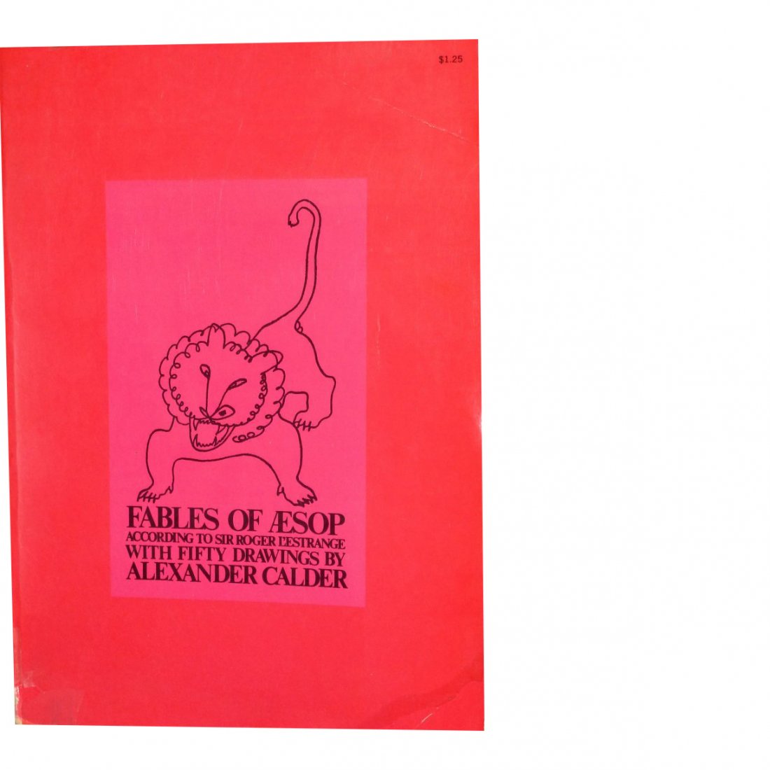 Fables of Aesop - Signed by Alexander Calder (1 of 3)