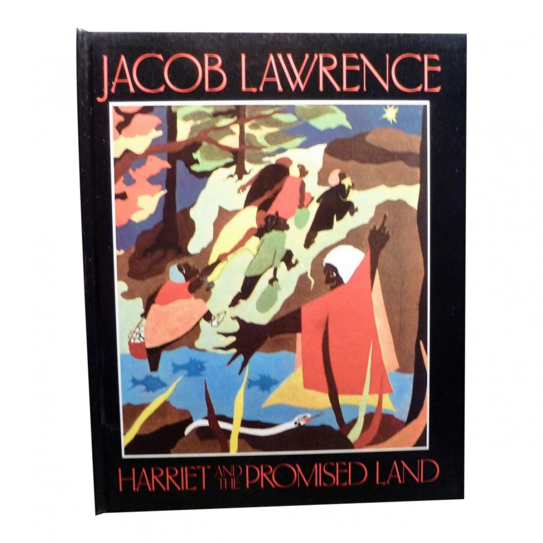 Jacob Lawrence: Harriet and the Promised Land - Signed: Book Title: Harriet and the Promised Land Author/Illustrator: Jacob Lawrence Publisher: Simon & Schuster, New York Date: 1993 ISBN: 0671866737 First Edition Hardcover folio, with dust jacket Size: 12