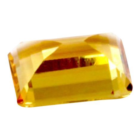 Citrine Emerald Cut Loose Stone, 6 ctw (1 of 1)