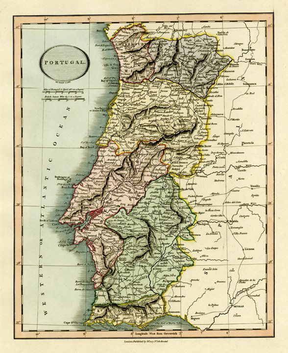 John Cary: Portugal 1819 (1 of 1)