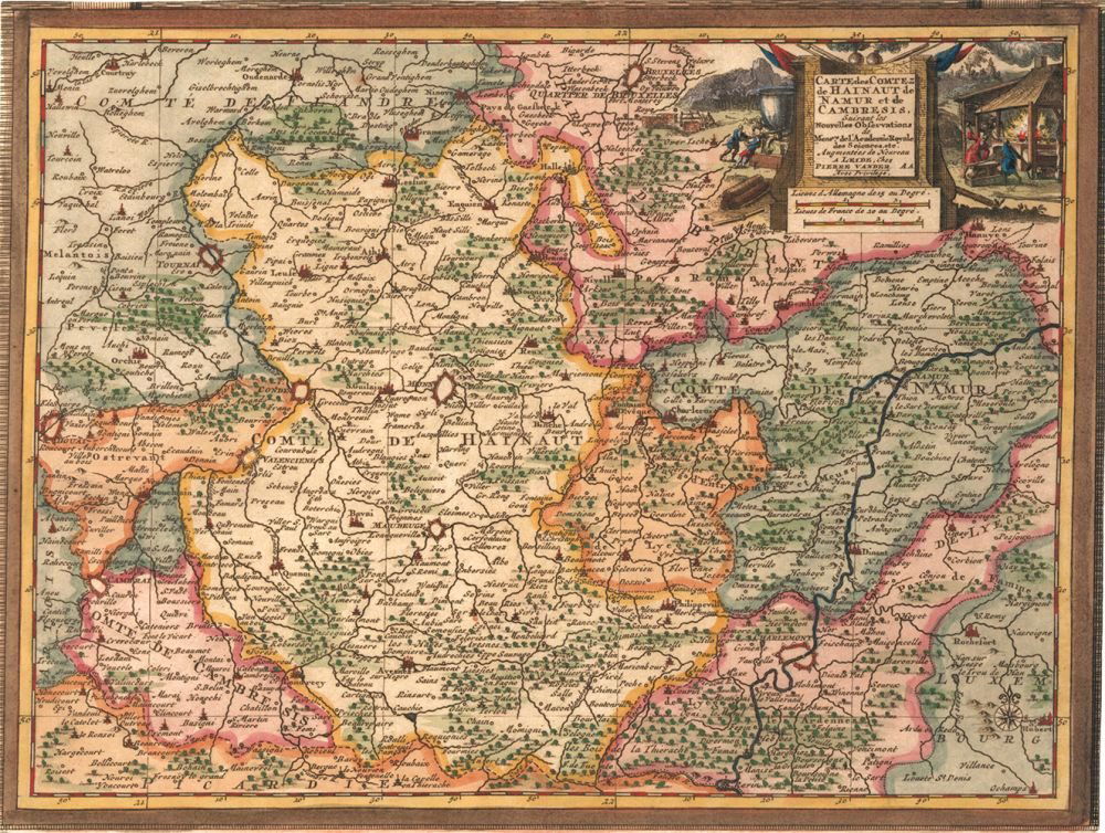 Pierre van der Aa: Belgium 1713 (1 of 1)