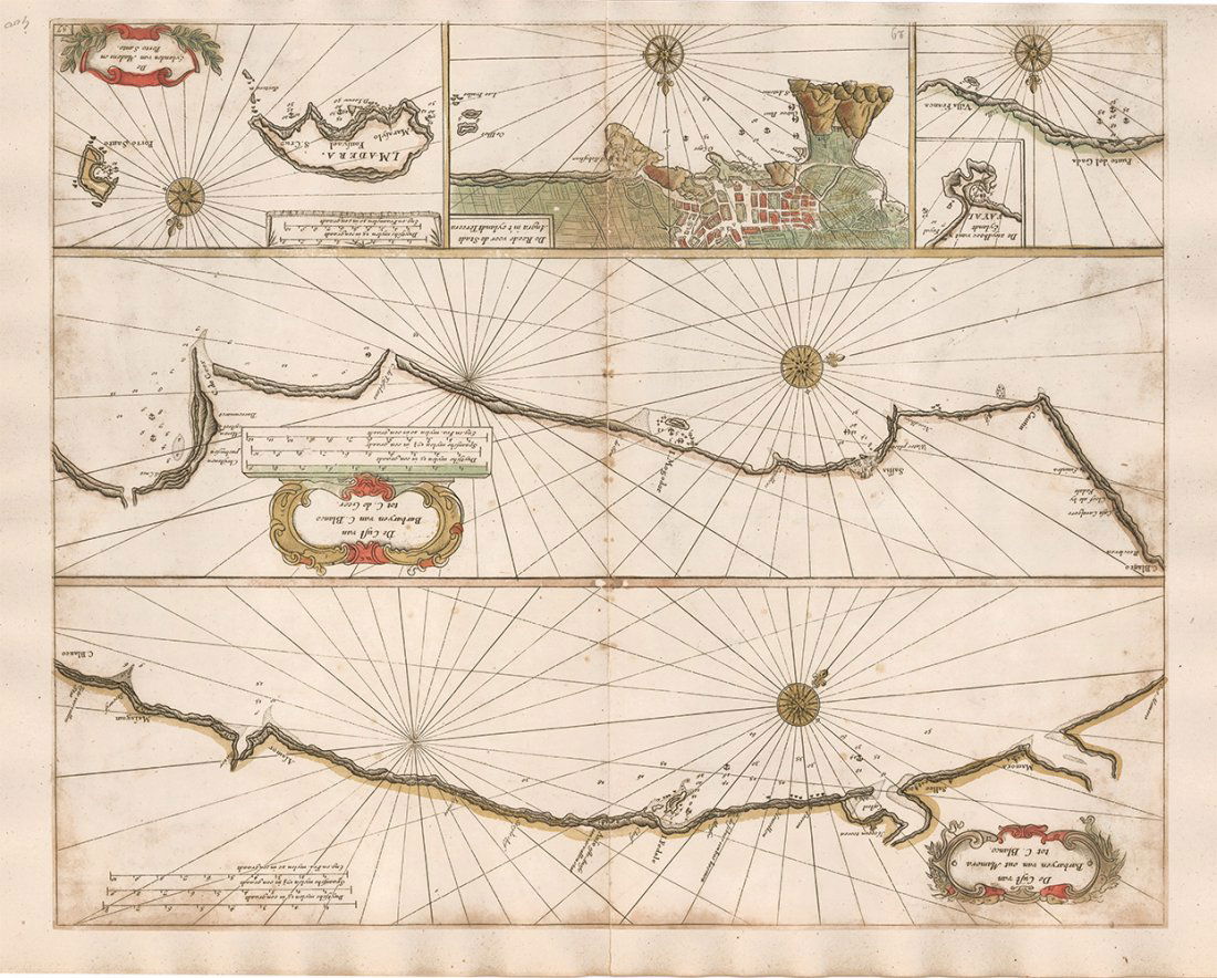 Jan Jansson: North African Coast 1654 (1 of 1)