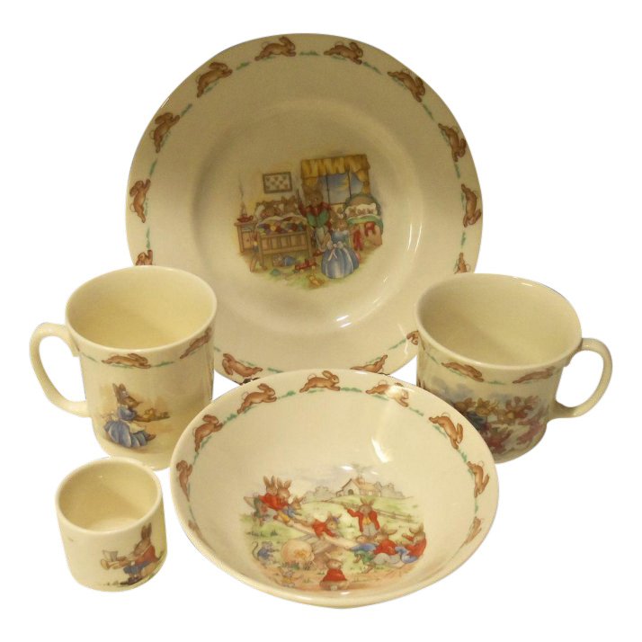 Royal Doulton: Bunnykins 5 Piece Collection (1 of 2)