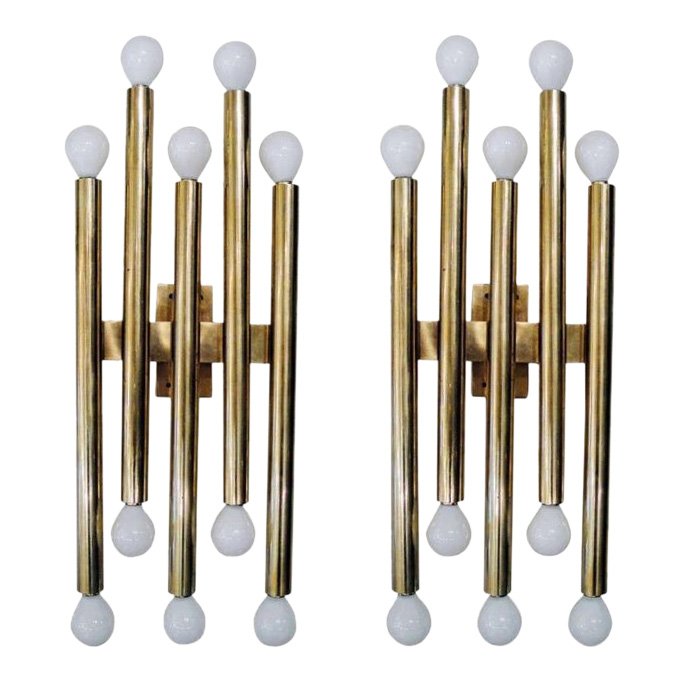 Gio Ponti: Pair of Sconces, 20th C (1 of 6)