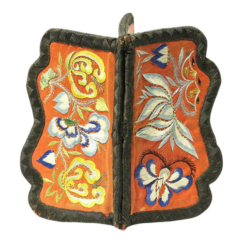 Antique Korean Embroidered Wallet