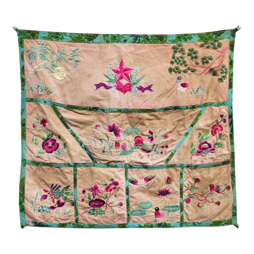 Embroidered Apron, North Korea (1 of 6)