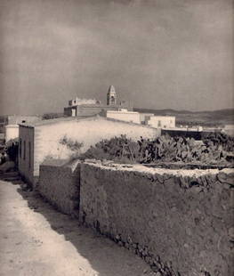 Pierre Boucher: Paysage d'Ibiza: Gravure Title: Paysage d'IbizaArtist: Pierre BoucherDate: 1937Medium: Sheet-Fed GravurePrinter: La Neogravure Company, FranceImage Size: 9 x 10 inches No Reserve: This lot starts at $1 and has no