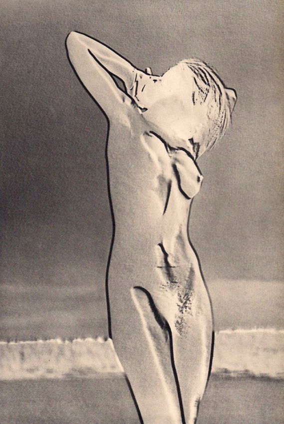 Andreas Feininger: Vue Solarisee: Gravure Title: Vue Solarisee Artist: Andreas Feininger Date: 1937 Medium: Sheet-fed Gravure Printer: La Neogravure Company, France Image Size: 7 x 10 inches Andreas Feininger (1906 - 1999) was a Paris