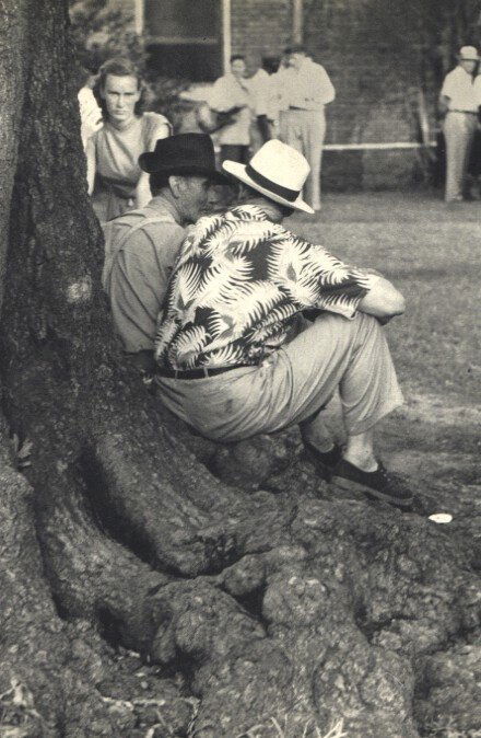 Robert Frank: Courthouse Square, Elizabethville, NC: Gravure Title: Courthouse Square, Elizabethville, NC Artist: Robert Frank Date: 1958 Medium: Vintage Sheet-fed Gravure Printer: France Image Size: 4.5 x 6.5 inches Robert Frank (b. 1924) is an America