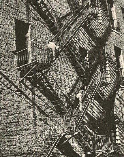 Andre Kertesz: Fire Escapes, New York (1 of 1)