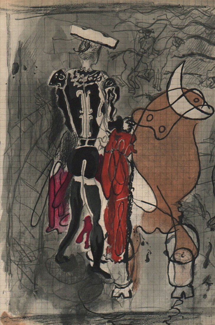 Georges Braque: Sketch Book, Color Gravure (1 of 1)
