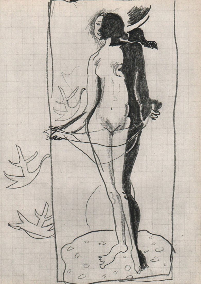 Georges Braque: Sketch Book, Gravure (1 of 1)