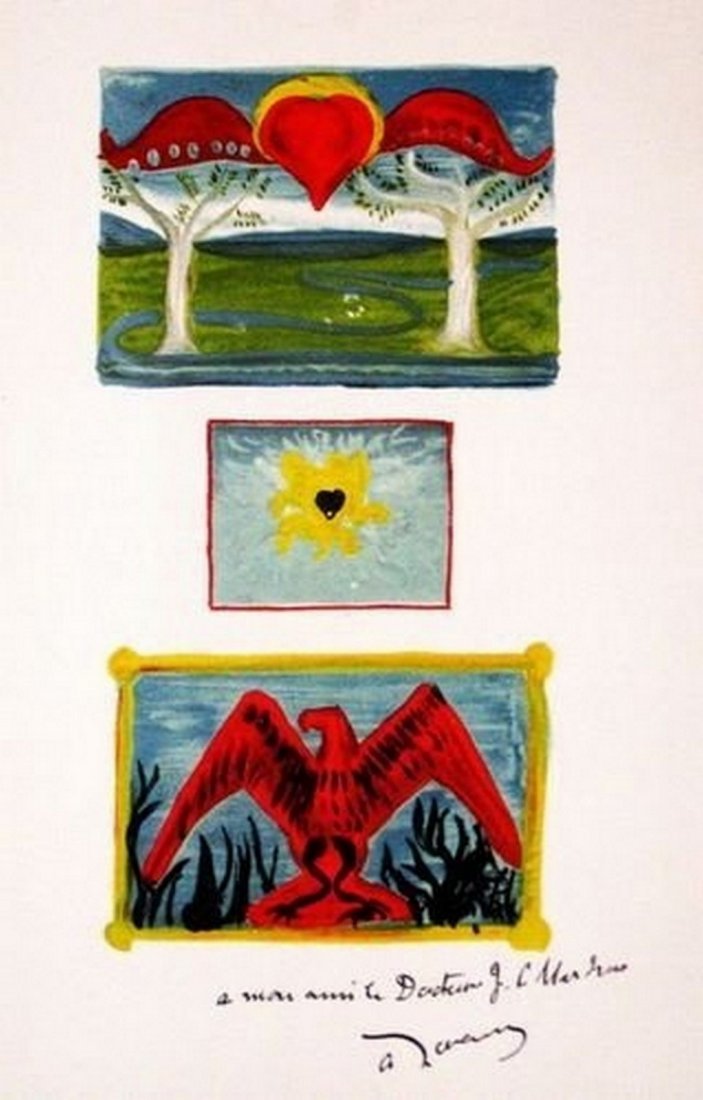 Andre Derain: Garden of Allah - Lithograph (1 of 1)