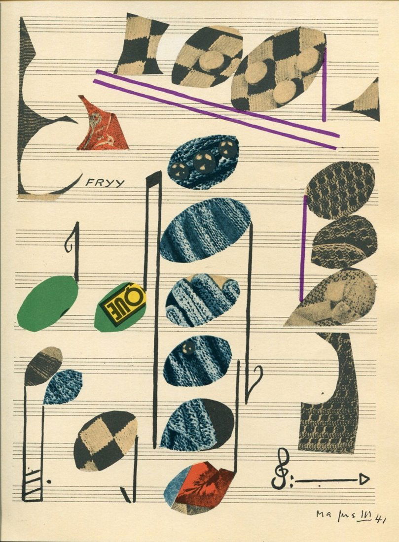 Alberto Magnelli: Untitled - Color Lithograph (1 of 1)