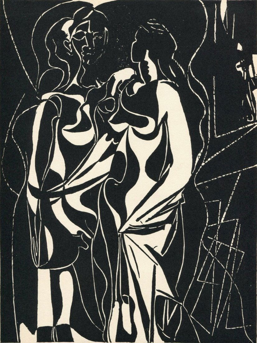Picasso: Hlne chez Archimde, 1931 - Engraving (1 of 1)