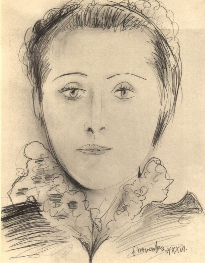 Picasso: Dora Maar, 1936 - Collotype (1 of 1)