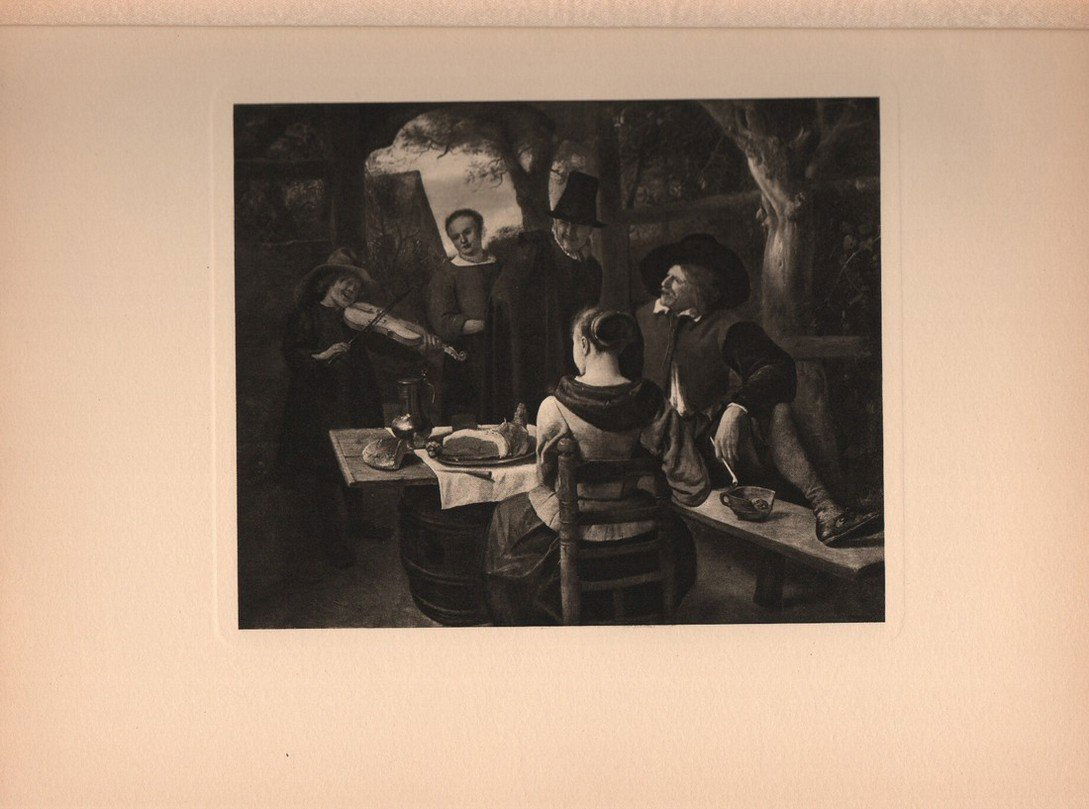 Jan Steen: The Young Violinist - Gravure (1 of 1)