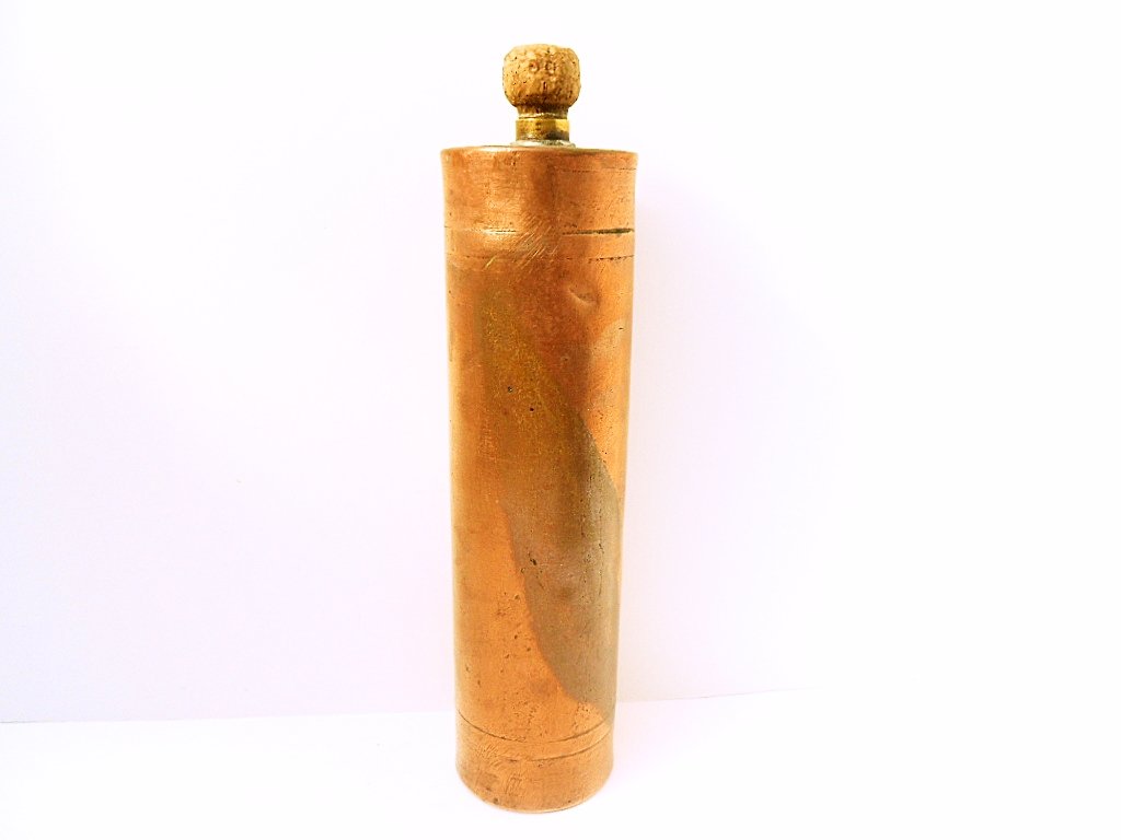 French Antique Copper Bottle (1 of 5)