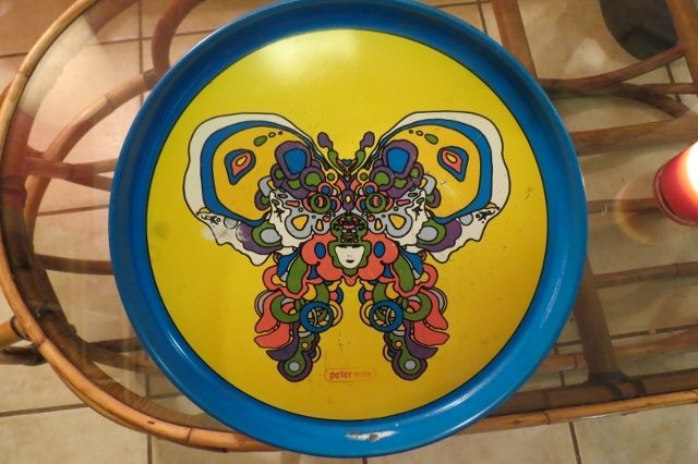 Vintage Peter Max Enameled Tray (1 of 5)