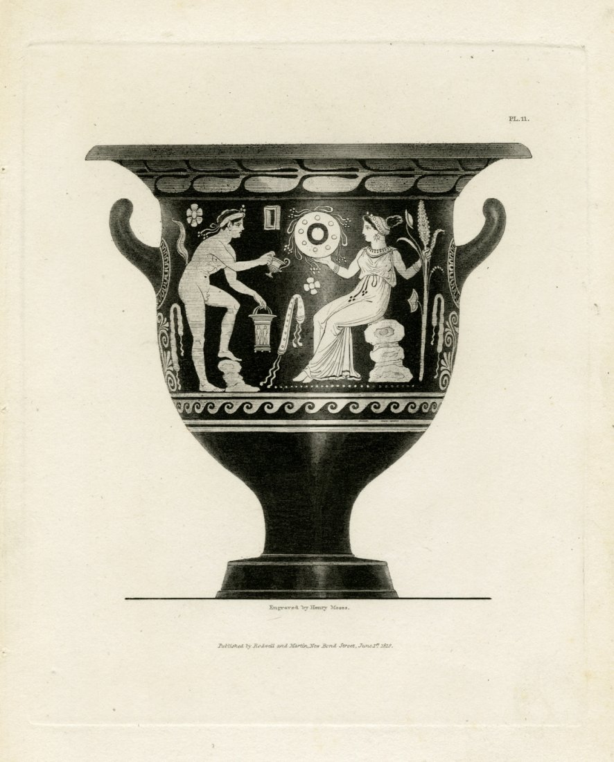 Henry Moses: Moses Vases Pl 11, 1820 (1 of 1)