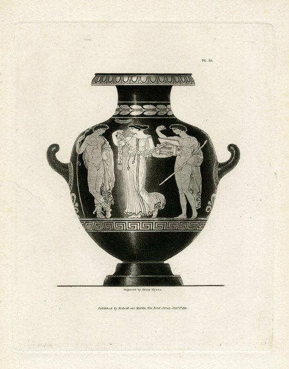 Henry Moses: Moses Vases Pl 15, 1820 (1 of 1)