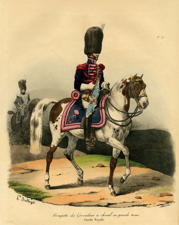 Hippolyte Bellange: Trompete des Grenadines, 1826 (1 of 1)